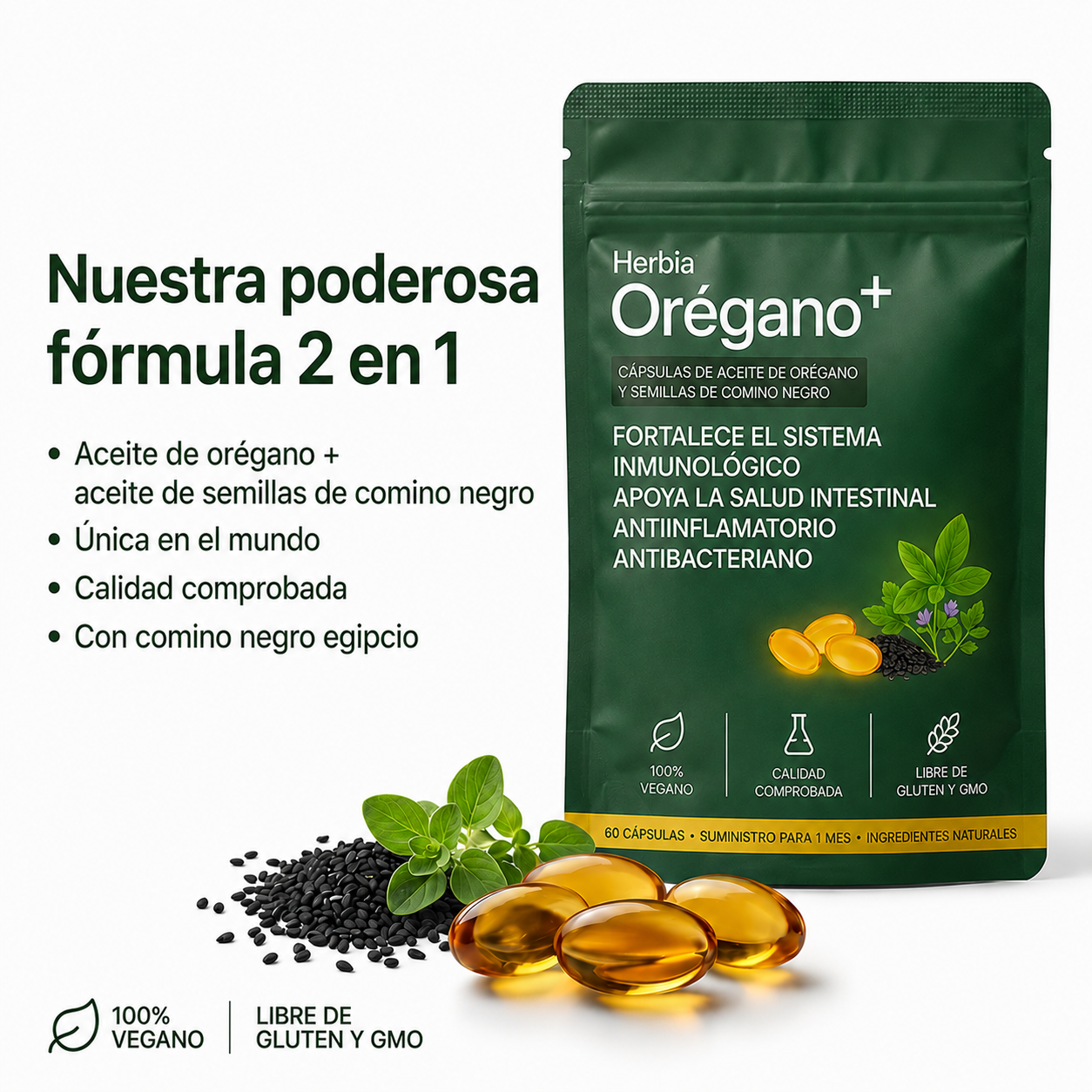 Orégano+™ — Defensa Intestinal Diaria