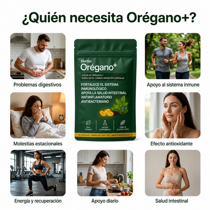 Orégano+™ — Defensa Intestinal Diaria